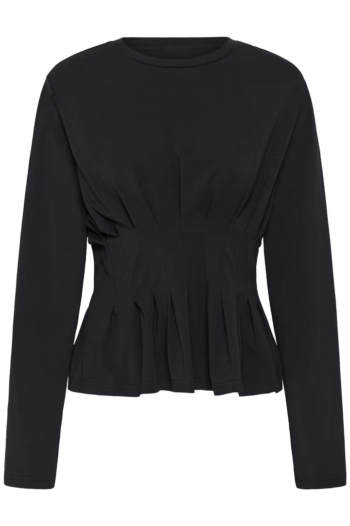 Inez LS Tee Black