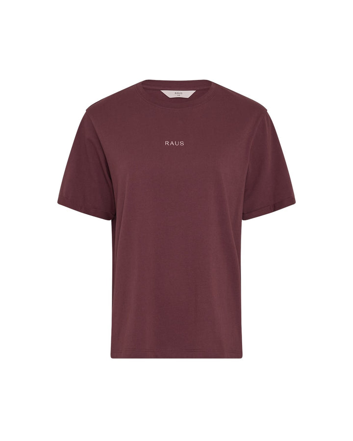 Linn Logo Tee Choco T/M Rose