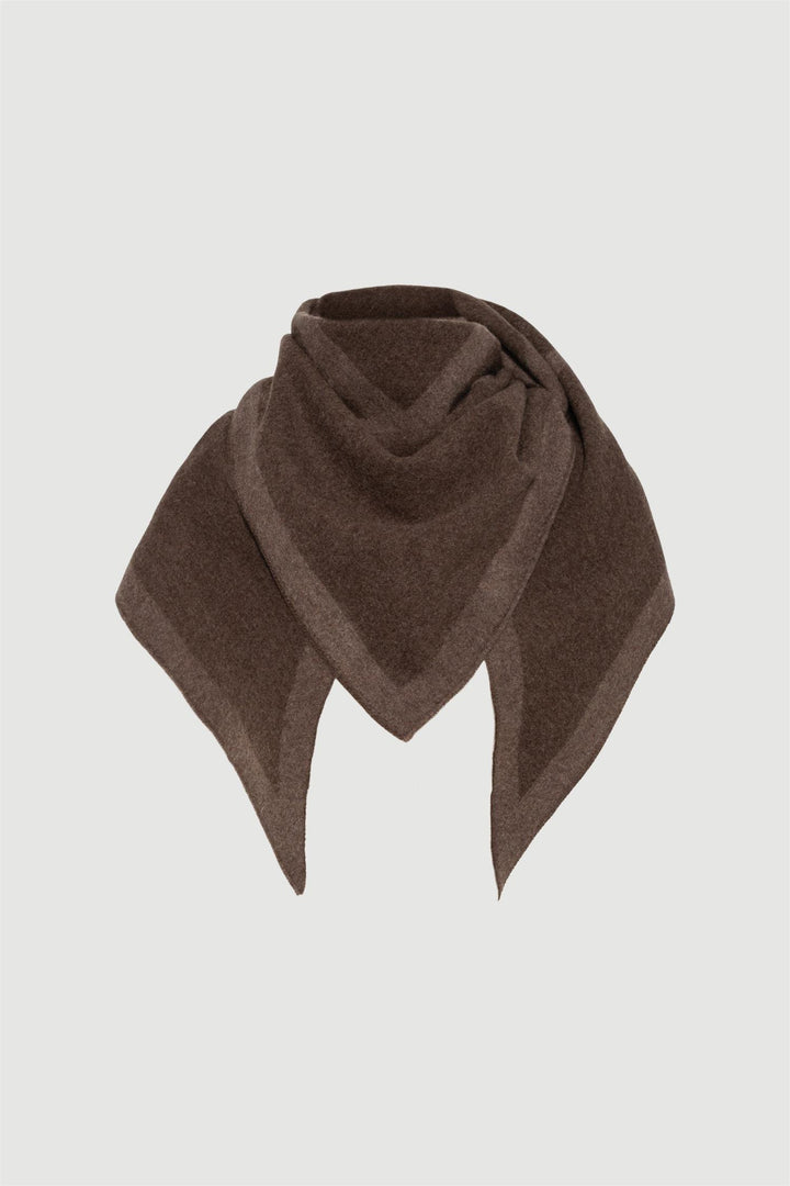 Triangle Scarf Tobacco/Cacao