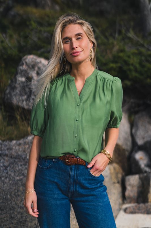 Olivie 2/4 Shirt English Ivy