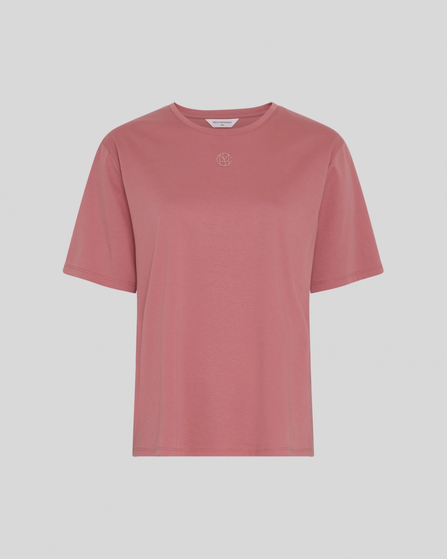 Melea Icon Tee F Rose/Lantana