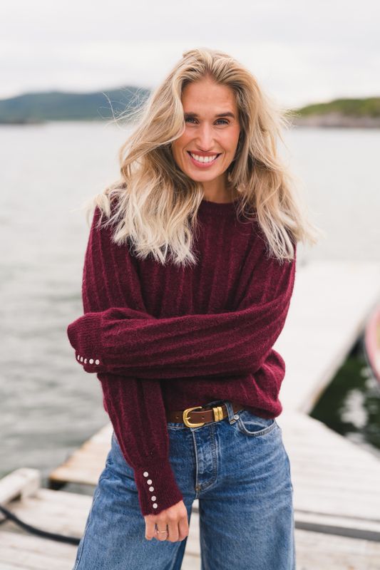 Mira Amalie Pullover Choco Truffle