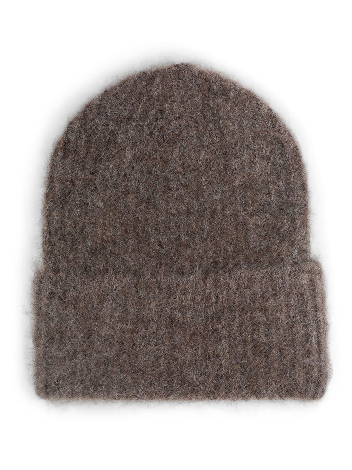 Silje Chunky Hat Brown