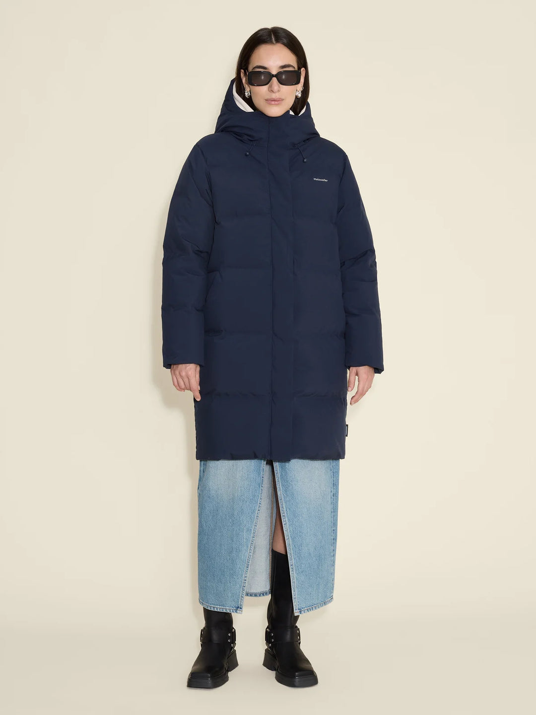 Loen Down Coat Dk. Navy