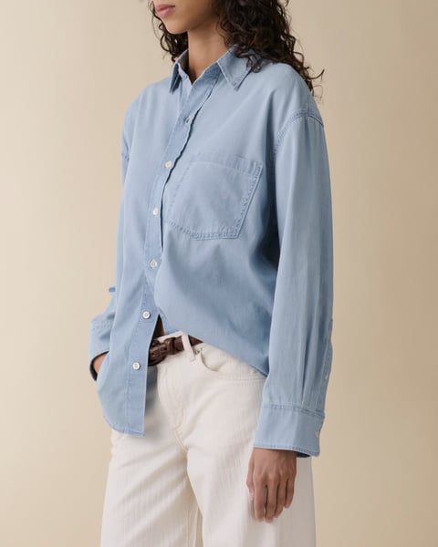 Alice Shirt Denim Blue