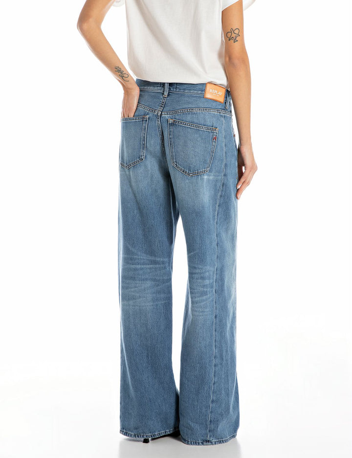 Narja Pants Mid Blue