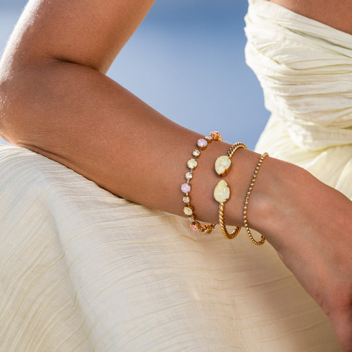 Mini Drop Bracelet Gold Soft Yellow