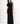 Raza Draped Jersey Top Black