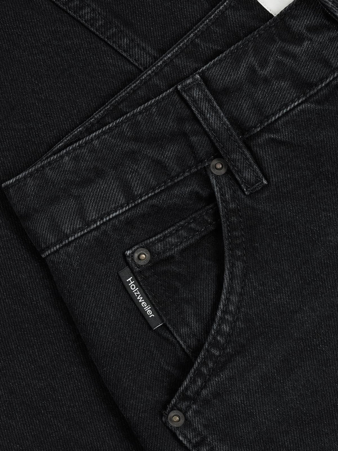 Elm Barrel Jeans Black Washed