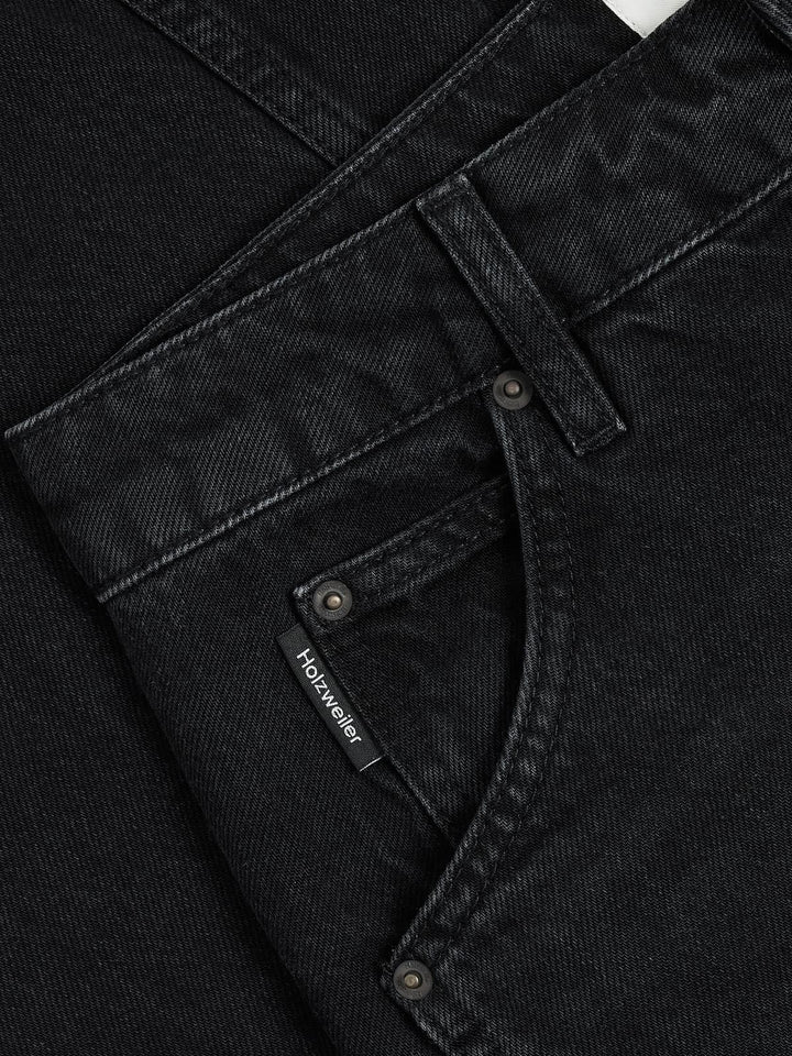 Elm Barrel Jeans Black Washed