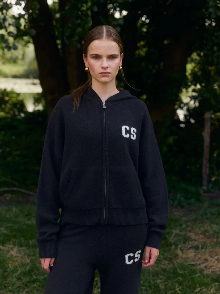 Woolknit Zip Jacket Cocoa Bean