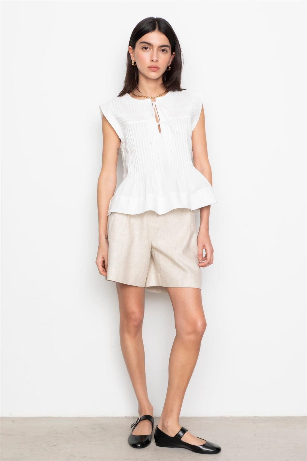 Daria Shorts Sand Melange