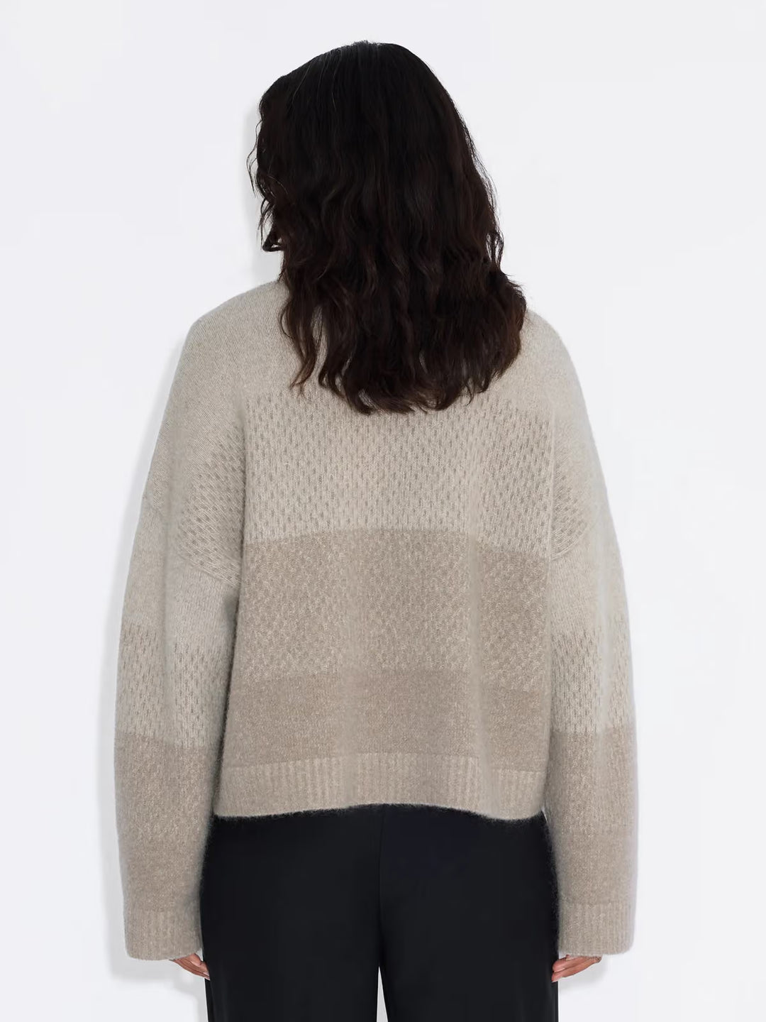 Tine Cardigan Taupe Mix