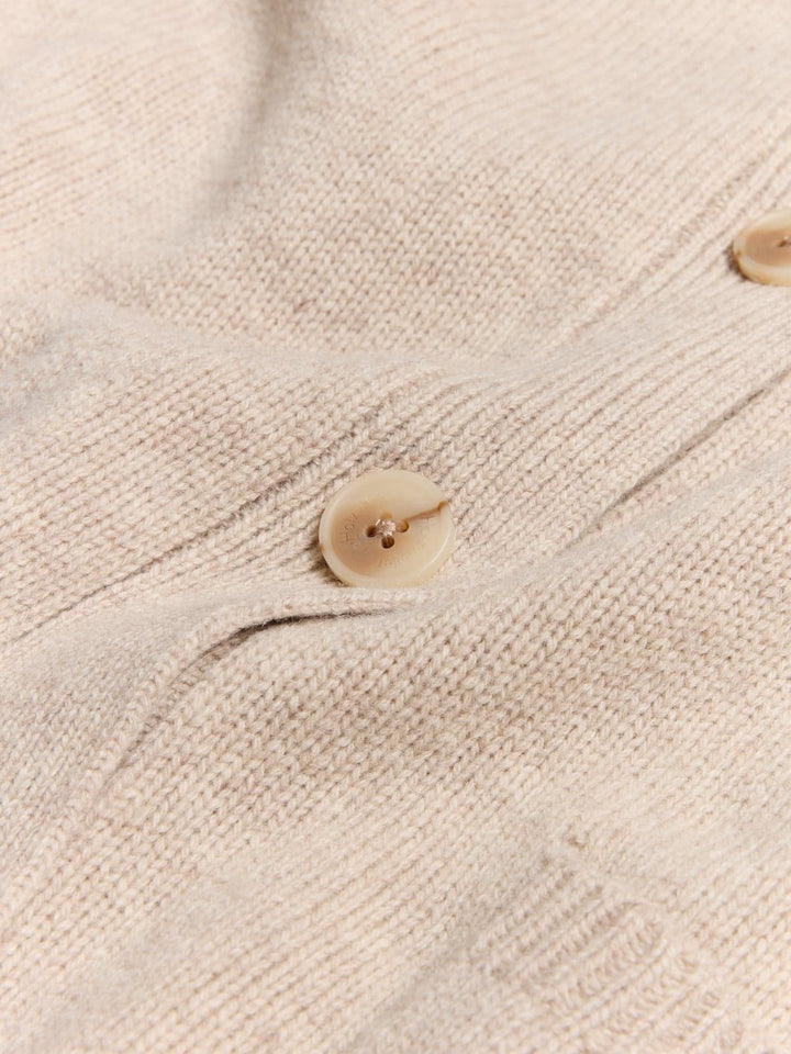 Julia Wide Cardigan Ecru Mix
