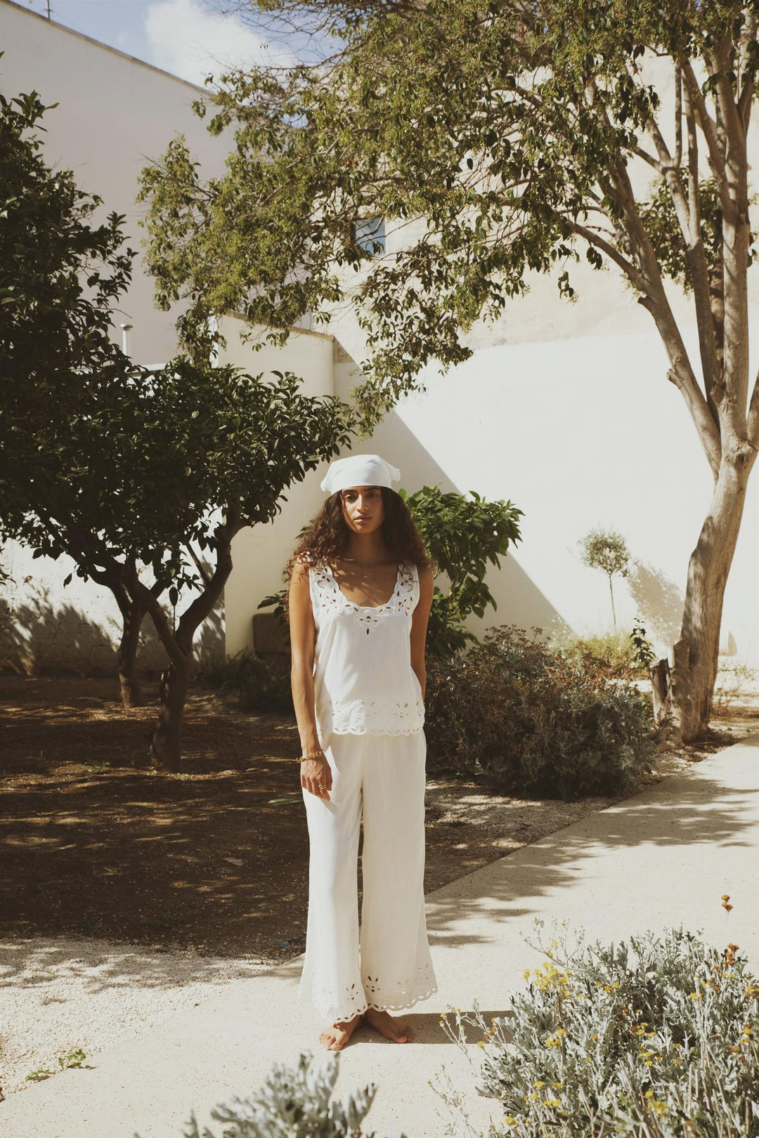 Everly Trouser White