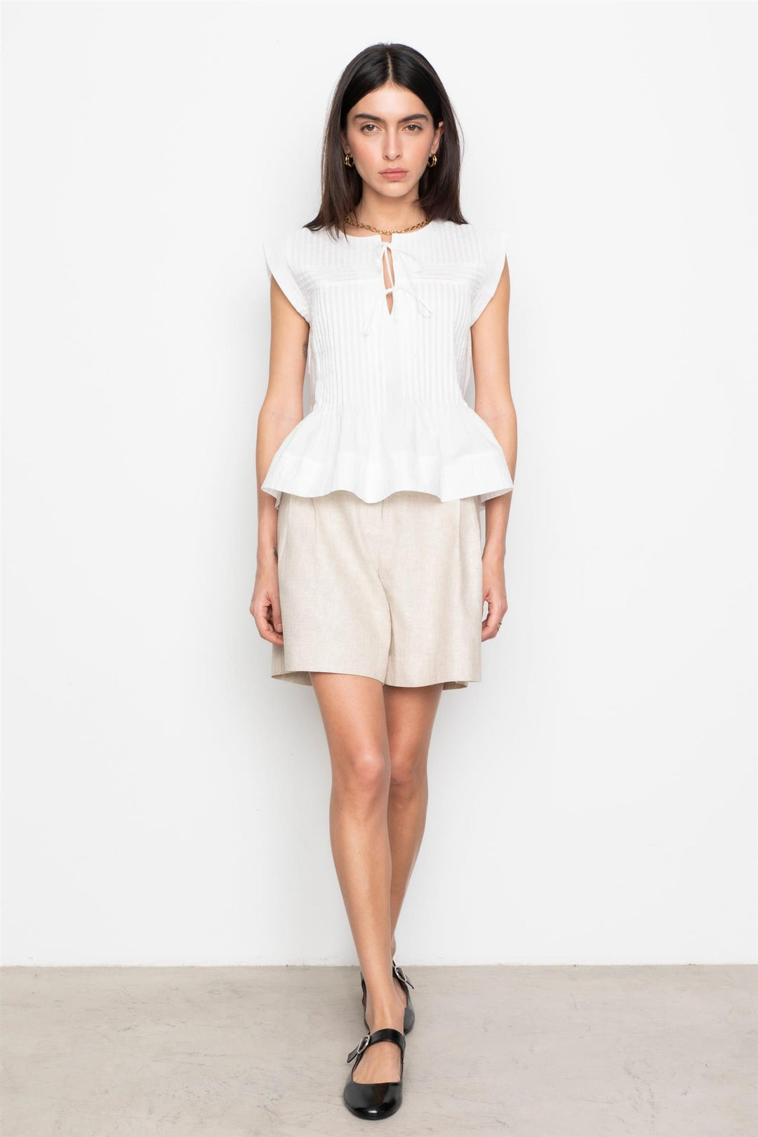 Daria Shorts Sand Melange