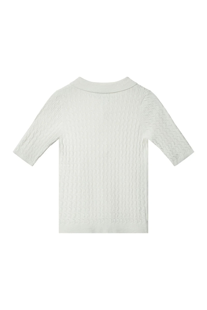 Azur Cable Sweater Offwhite