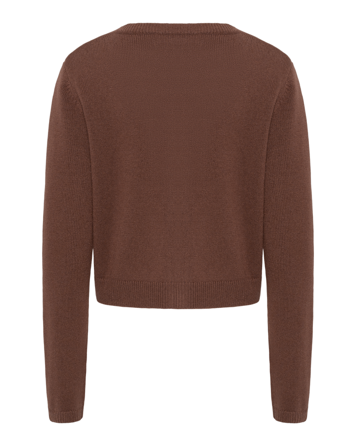 Astrid Cash Cardigan Brown