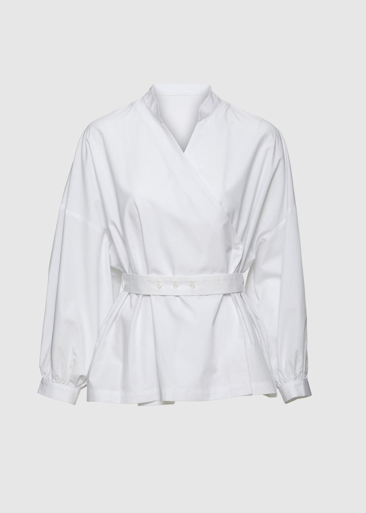 Paloma Poplin Shirt White