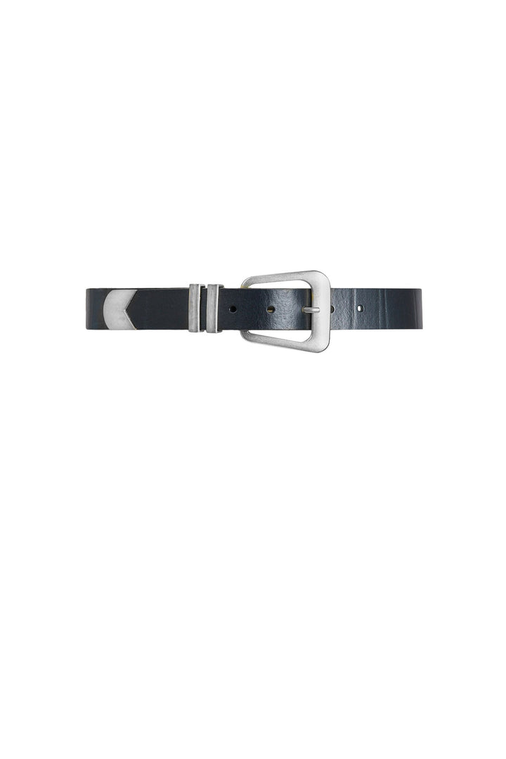 Bennet Belt Black Silver