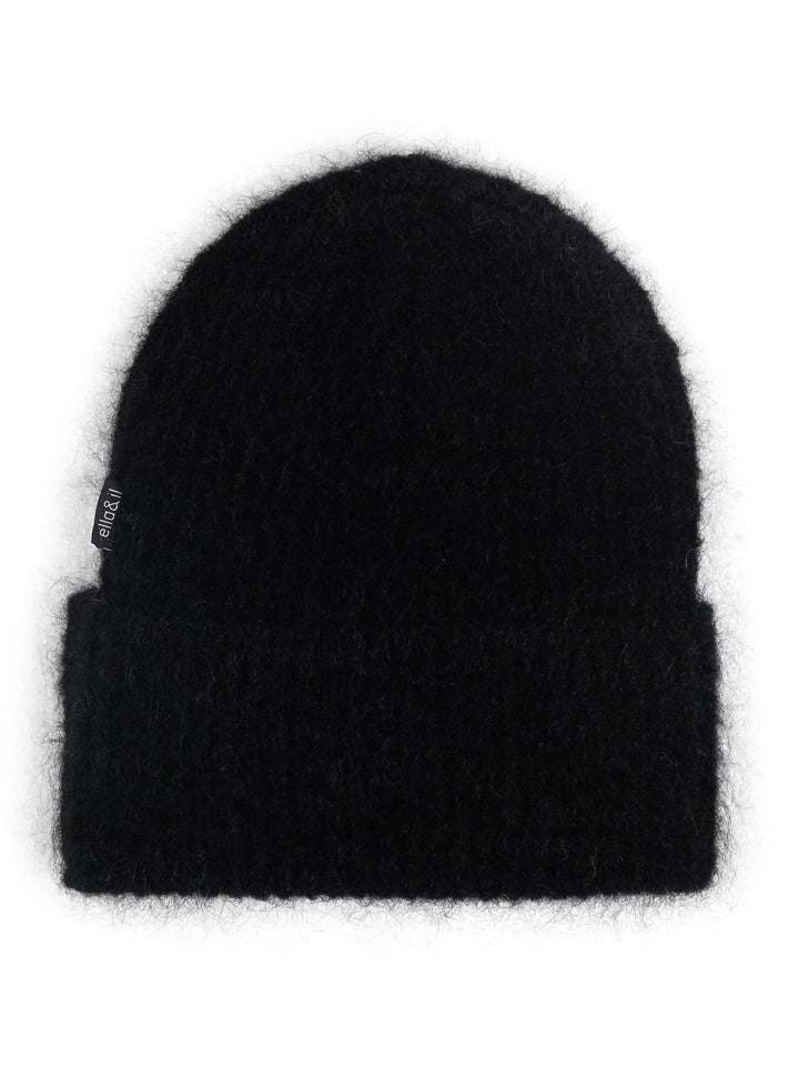 Silje Chunky Hat Black