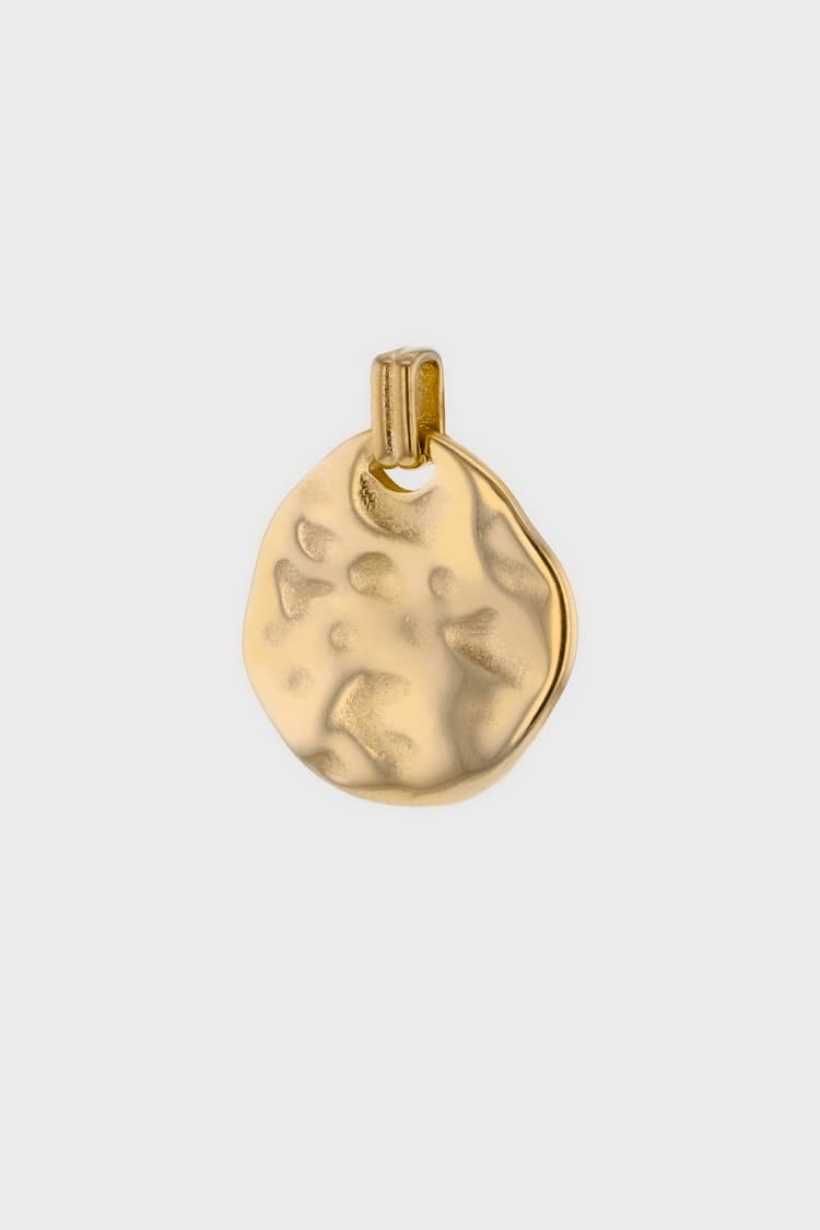 The Circle Medallion Gold