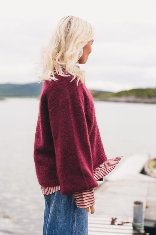 Thea Amalie Pullover Choco Truffle