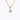 Petite Drop Necklace Gold Aurore Boreale