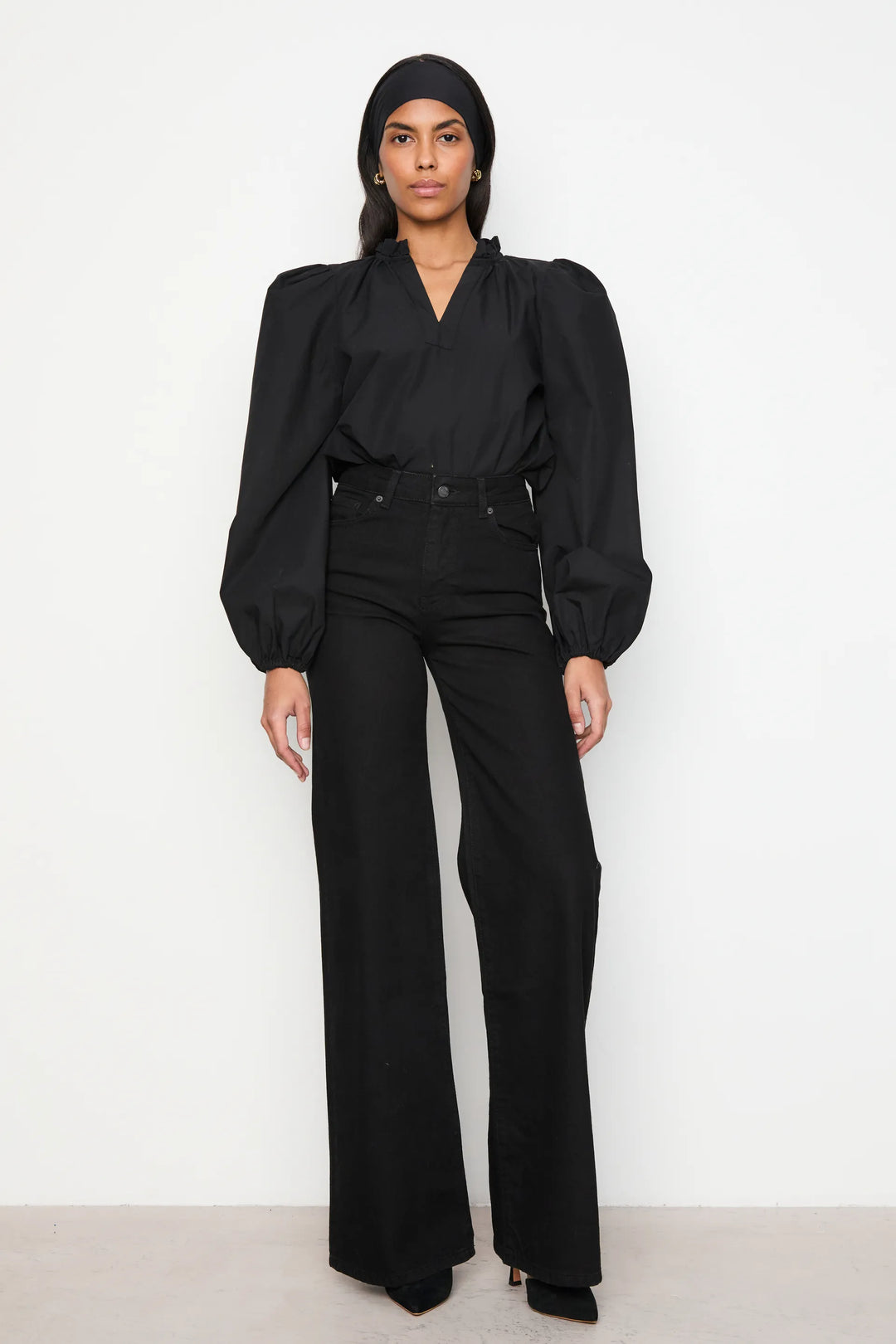 Infinity Blouse Black