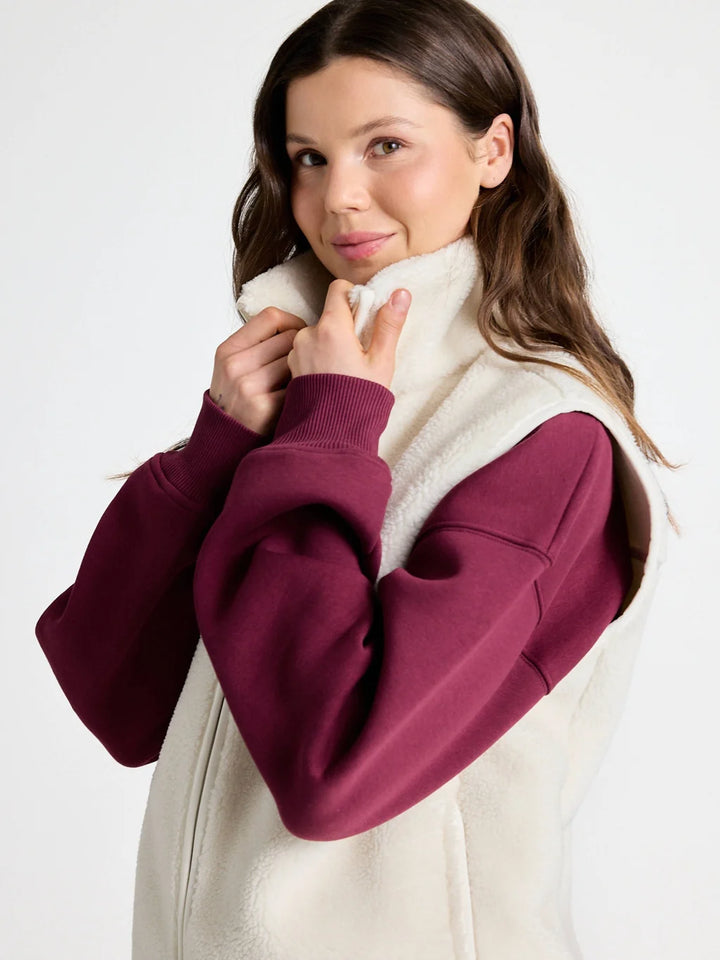 Cloudfleece Vest Creme