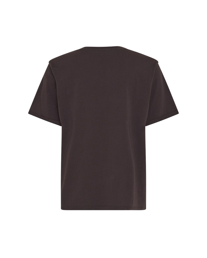 Linn Logo Tee B Coffee/C Quar