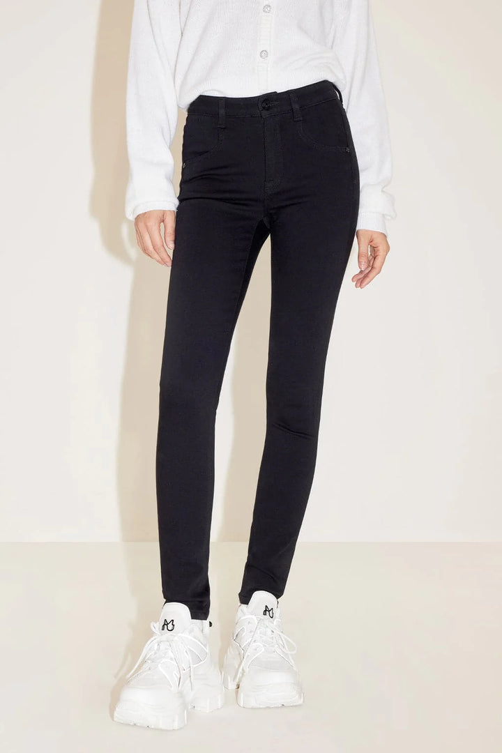 JJ2940 Black Slim Fit Stretchy Jeans
