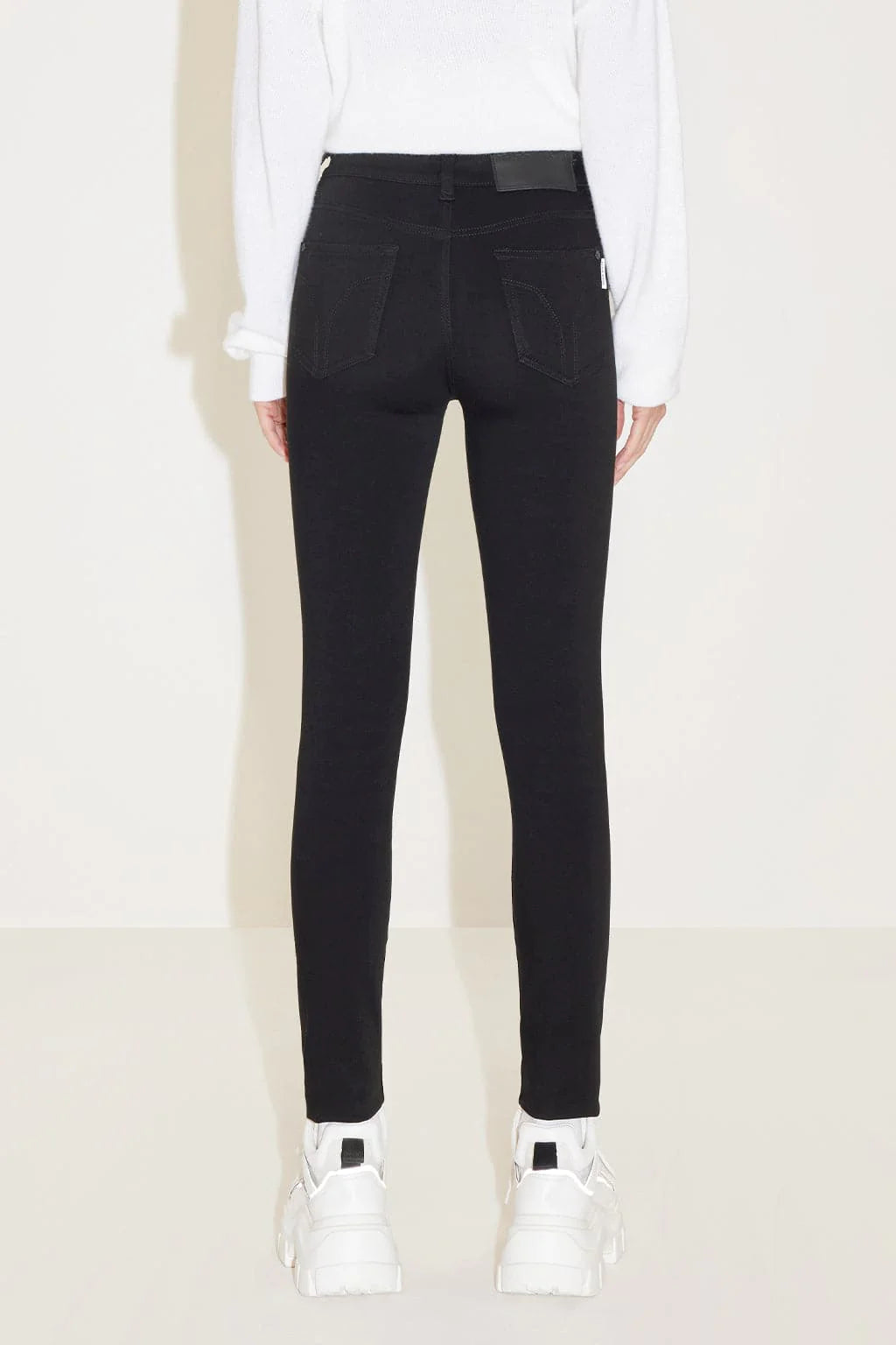 JJ2940 Black Slim Fit Stretchy Jeans