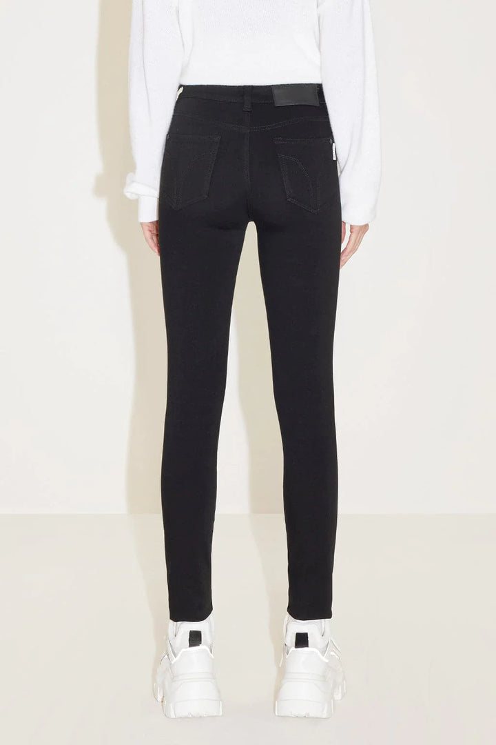JJ2940 Black Slim Fit Stretchy Jeans