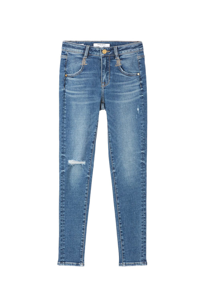 JJ2950 Slim Fitted Ripped Jeans Dark Blue