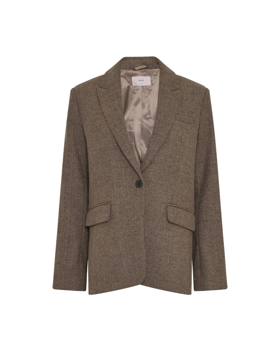 Fia Blazer Black Coffee Melange