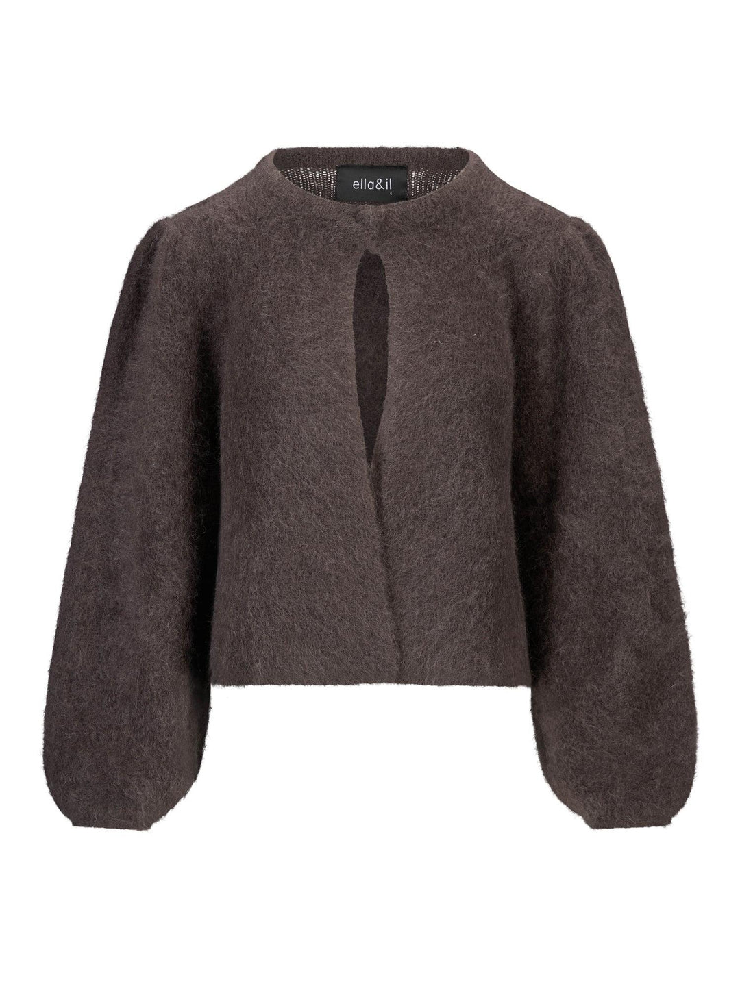 Amelia Chunky Cardigan Dark Brown
