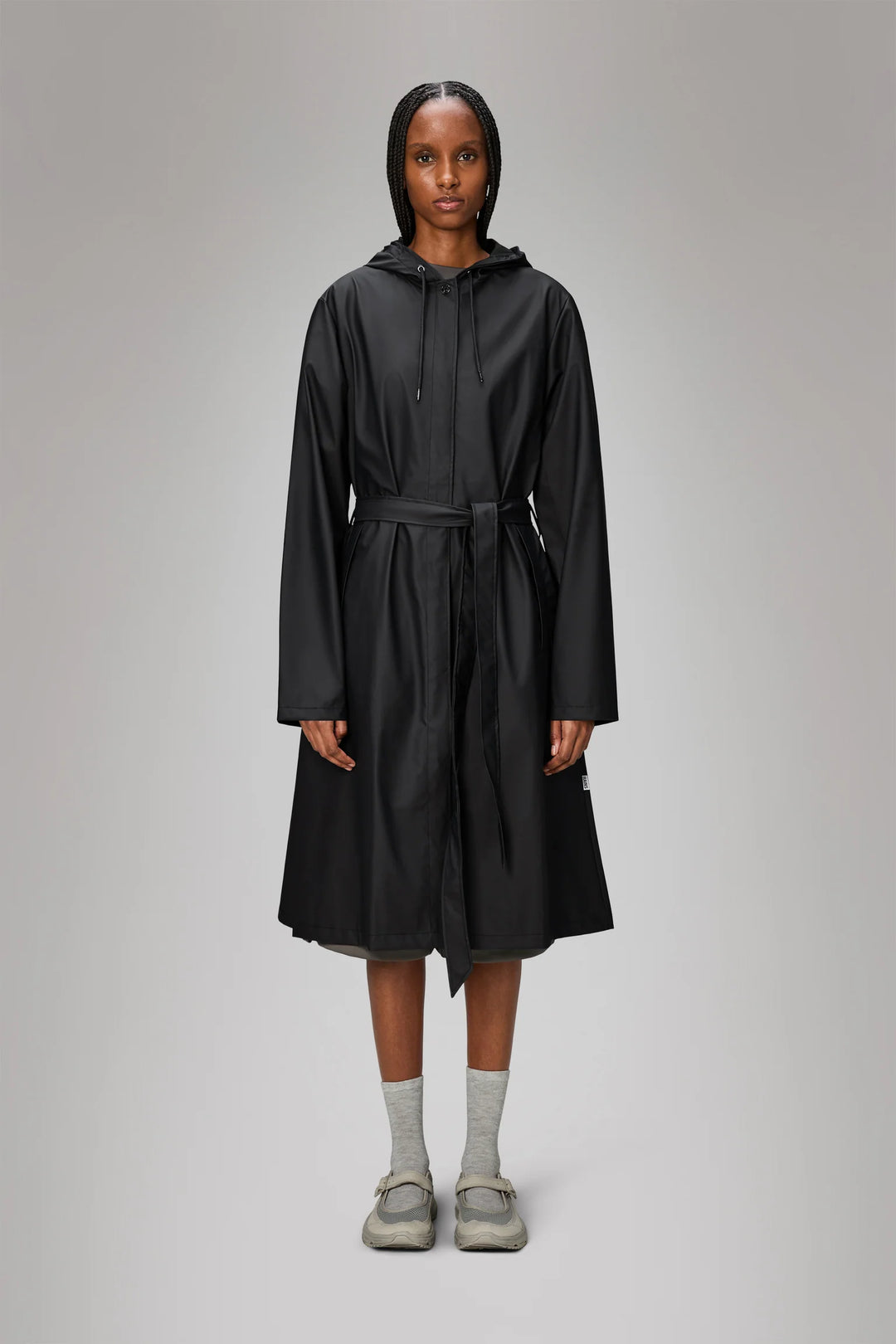 A-Line Longer W Jacket W3 Black