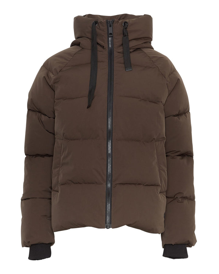 Pavine Down Short Jacket Hot Fudge
