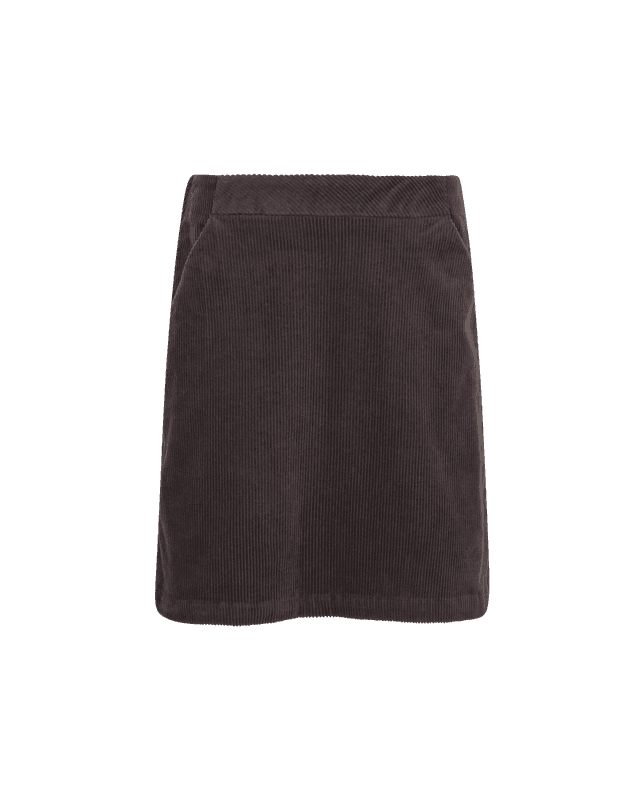 Ella HW Skirt Black Coffee