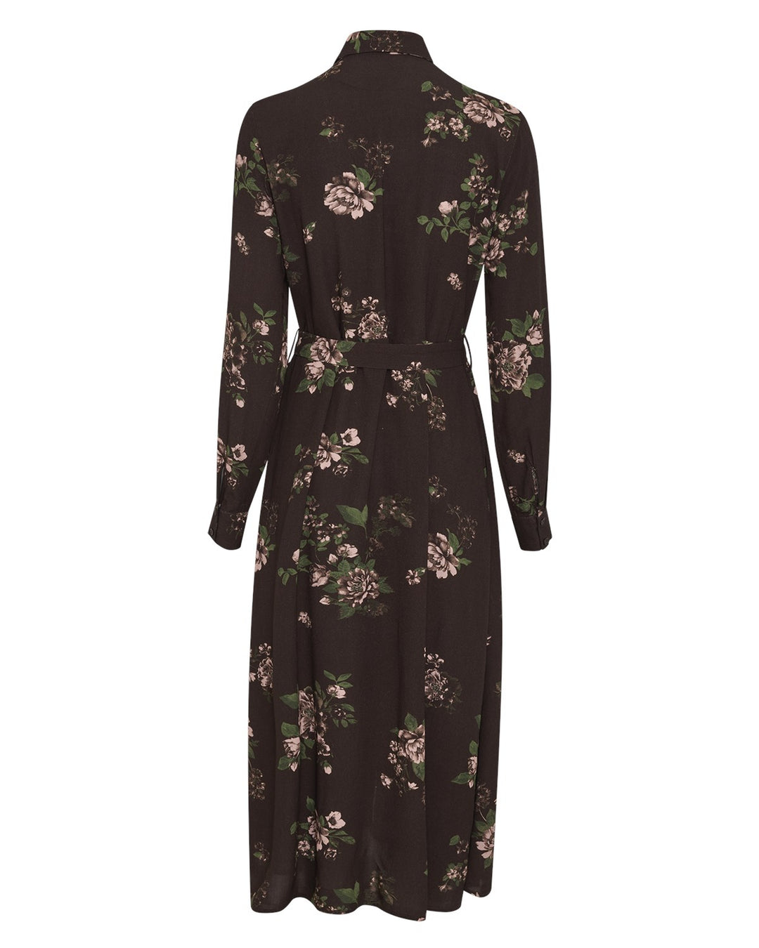 Irene Shirt Dress Misty Rose Flower
