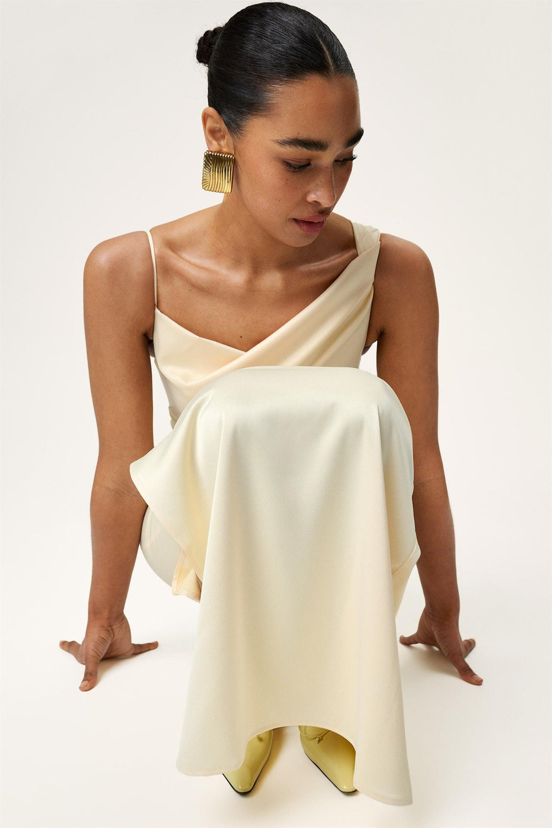 Almeria Maxi Dress Vanilla Yellow