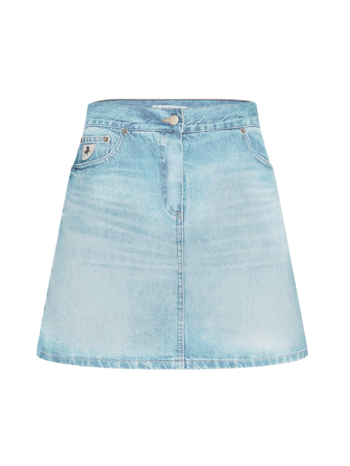 Daan Skirt Diplomatico Bleach Dark Stone
