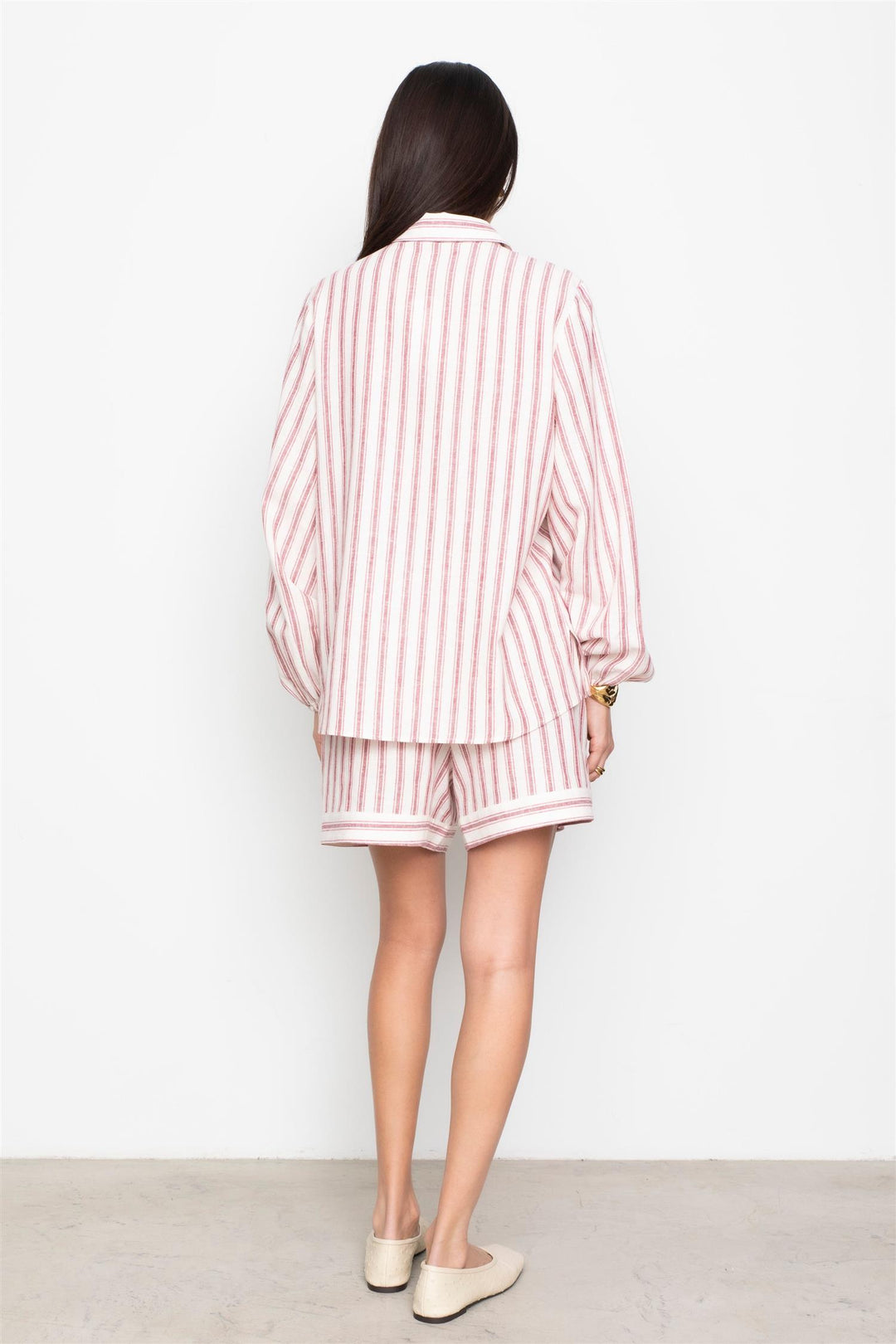 Fable Shirt Berry Stripe
