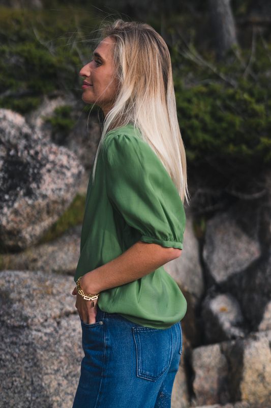 Olivie 2/4 Shirt English Ivy