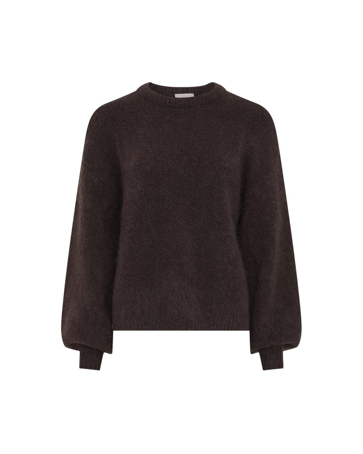 Thea Amalie Pullover Black Coffee