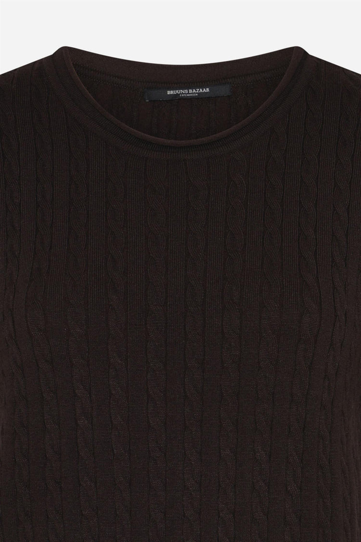 Anemone Glenda Knit Chocolate Brown