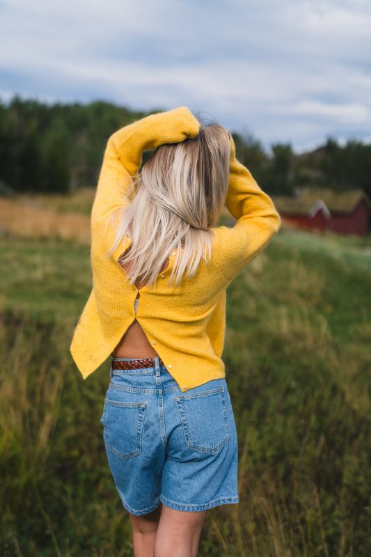 Amalie Cardigan Mimosa