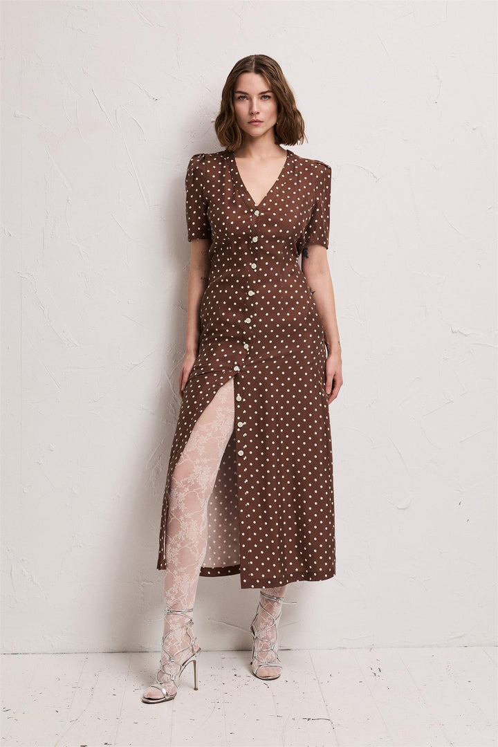 Nima Dots Brown