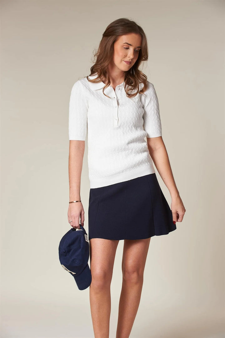 Azur Cable Sweater Offwhite